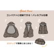 画像11: WILD THINGS × BabyHopper（ワイルドシングス×ベビーホッパー） モンスターパーカー防寒ケープ / セメント (11)